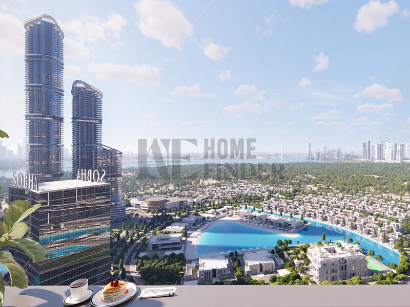 Property for Sale in - 310 Riverside Crescent,Sobha Hartland,MBR City, Dubai - Lagoon Views | Luxury Living | Flexible Payment Plan